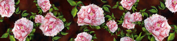 Peony Garden Sheer Silk Scarf picture