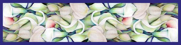 Dreamscapes I Sheer Silk Scarf picture