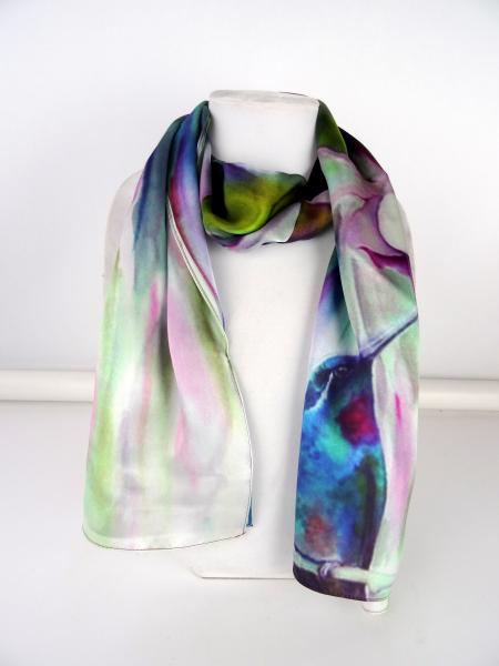 Here Comes the Rain Silk Scarf Scarf