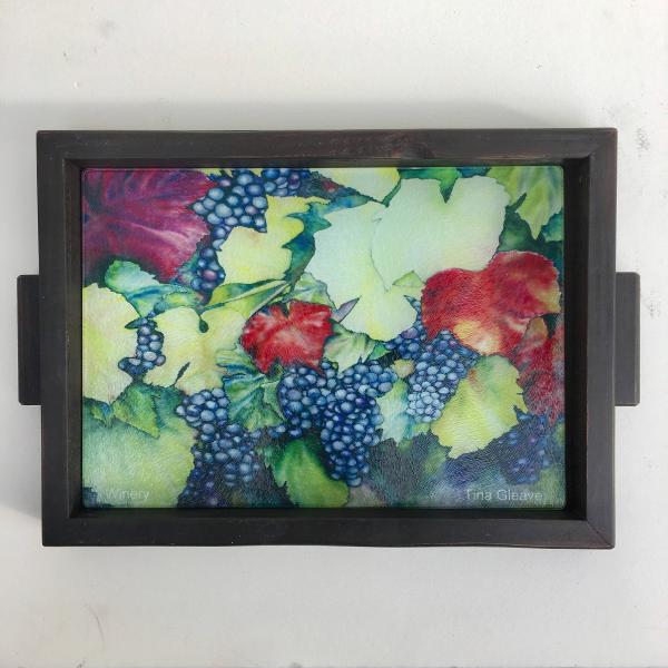Charcuterie Glass Art Board "The Winery"
