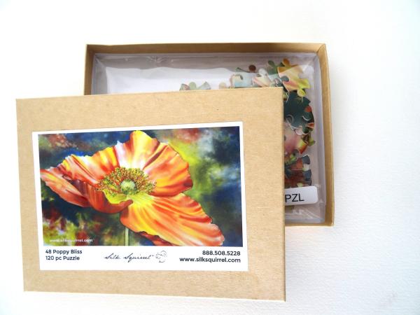 Adult Jigsaw Puzzle - Spring Poppy - 120 Pieces