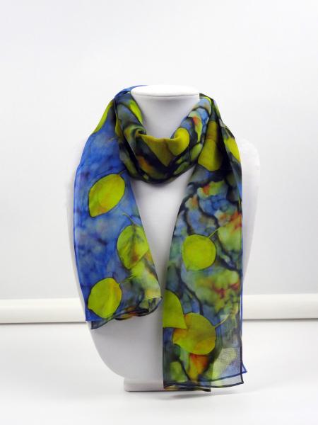 La Cascade Sheer Silk Scarf