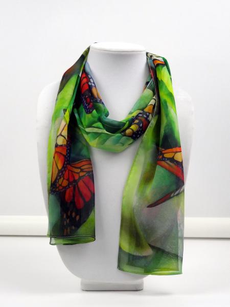 Morning Light Sheer Silk Scarf