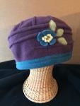 Purple cloche