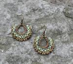 Hand Woven Dangle Earrings