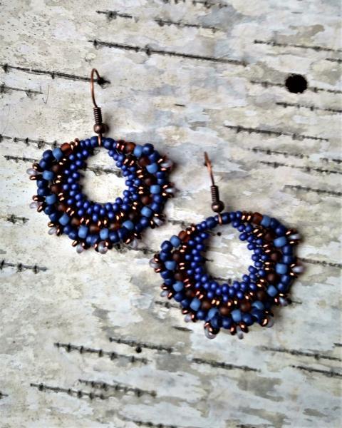 Hand Woven Dangle Earrings