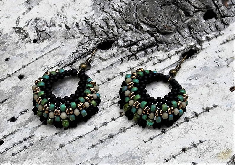 Hand Woven Earrings picture