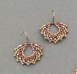 Hand Woven Dangle Earrings