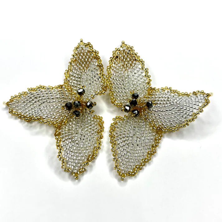 Half Flower Earrings picture