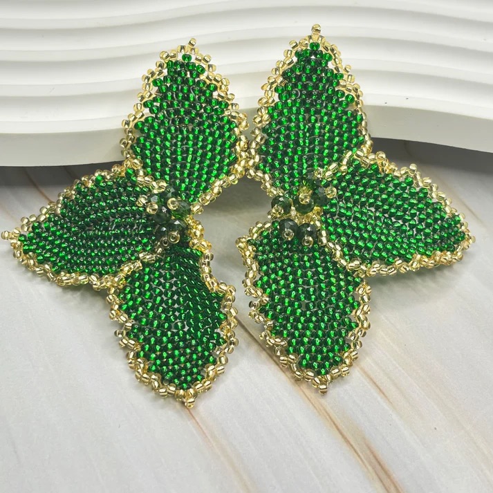 Half Flower Earrings picture