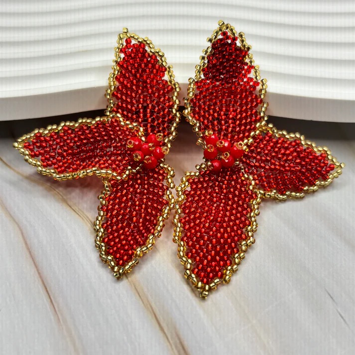 Half Flower Earrings picture