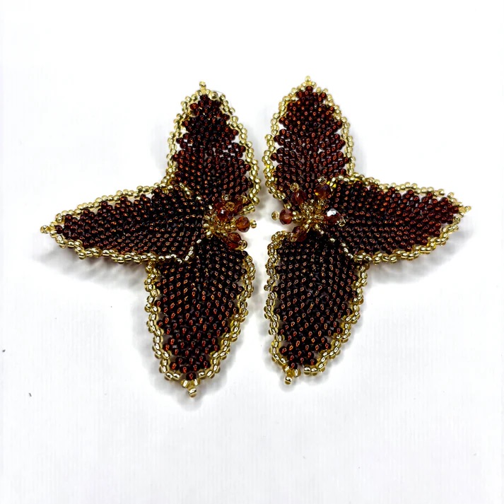 Half Flower Earrings picture