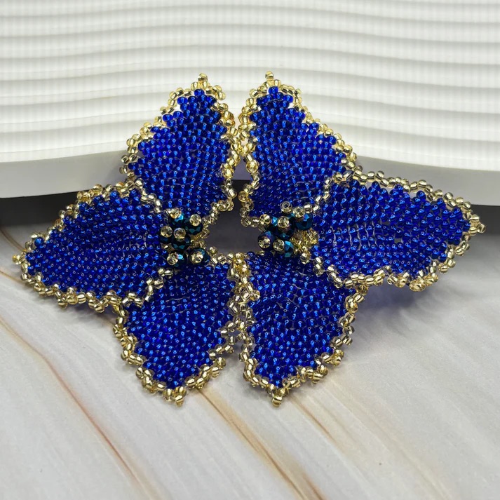 Half Flower Earrings picture