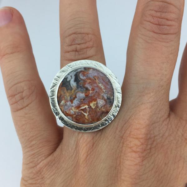 Crazy Lace Agate Ring picture