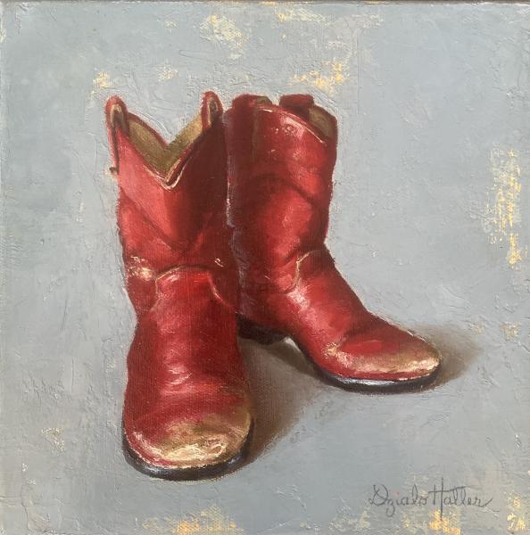 Red Cowboy Boots picture