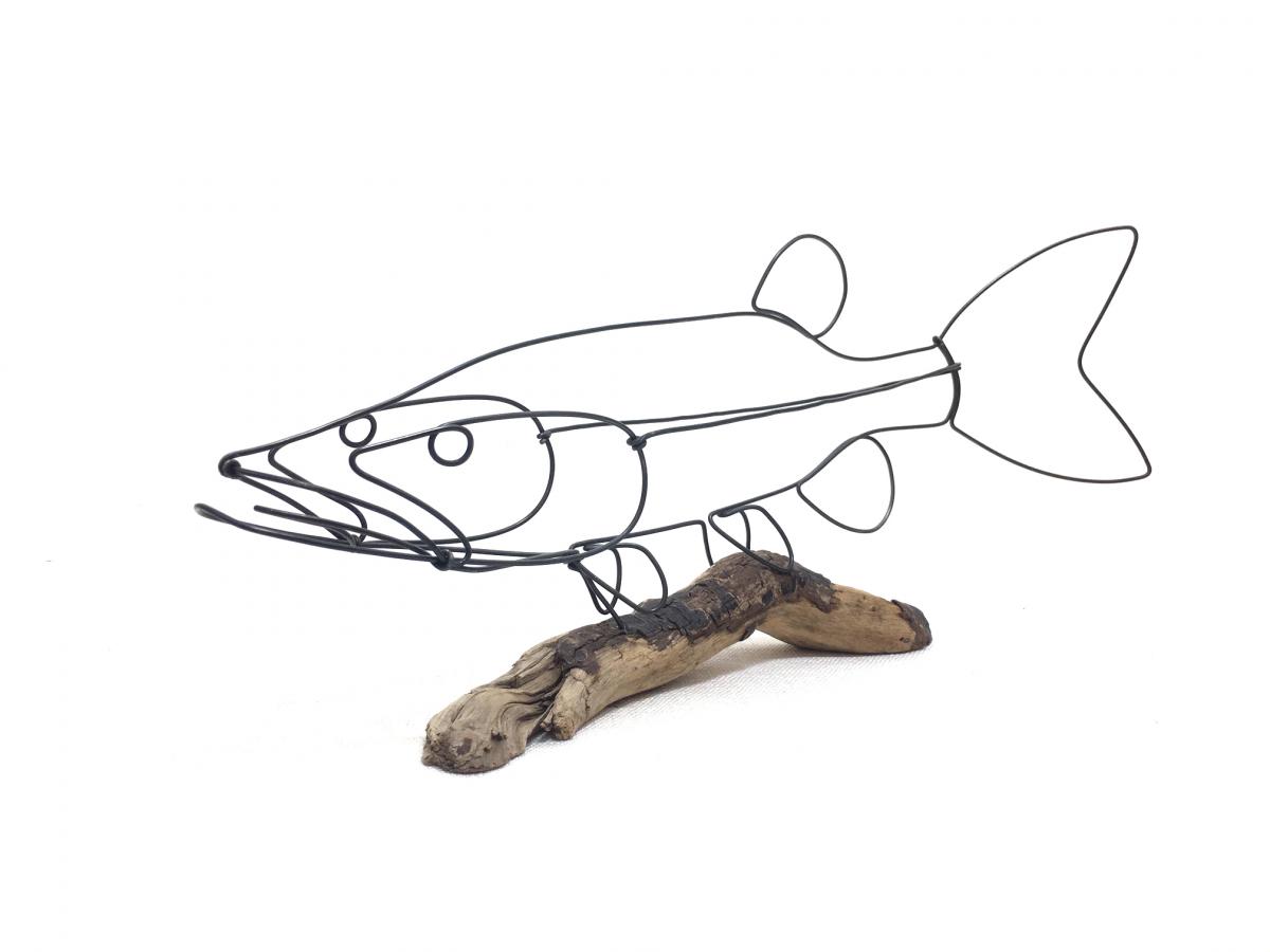 Muskie Wire Sculpture picture