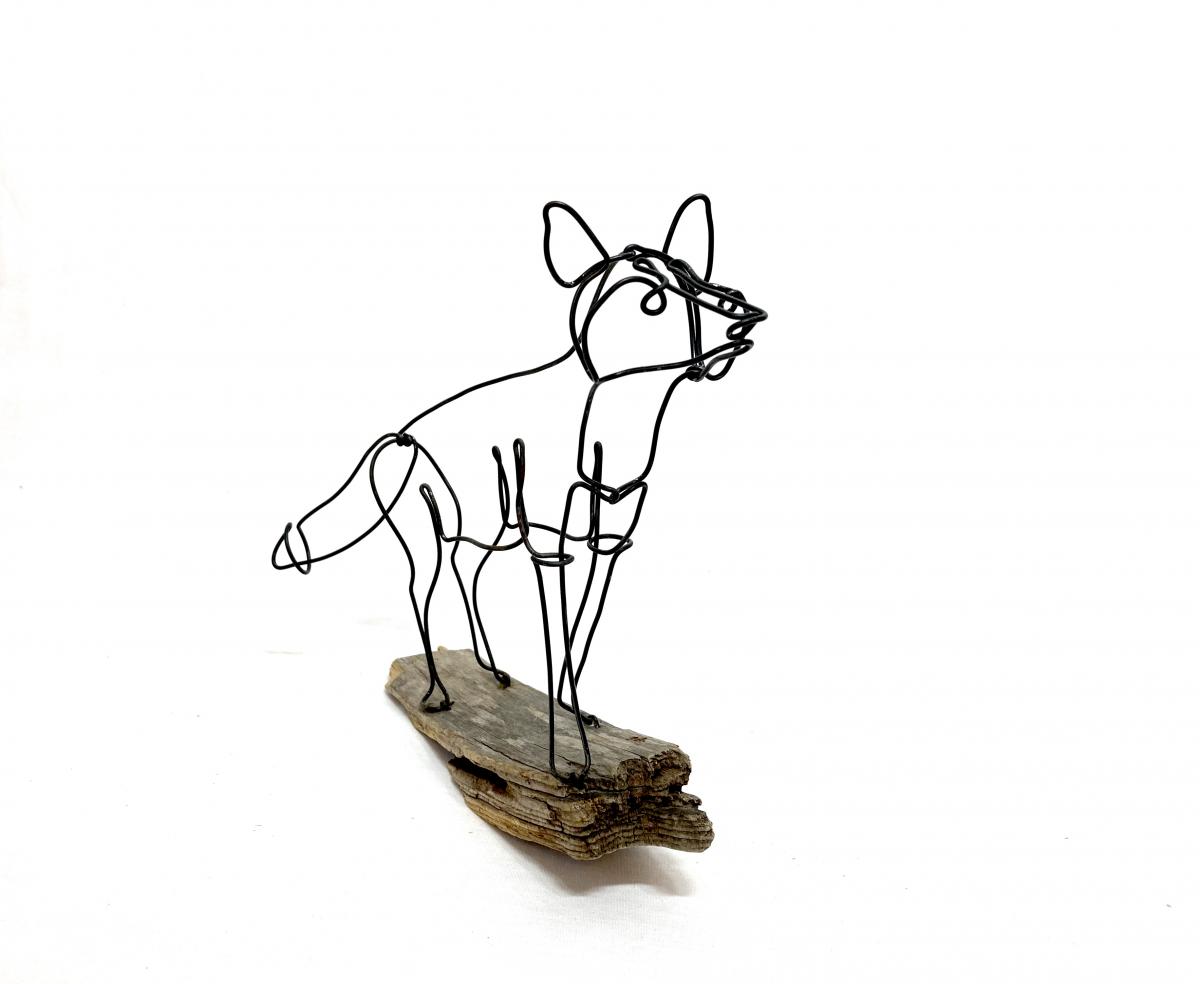 Fox Wire Sculpture picture