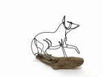 Fox Wire Sculpture