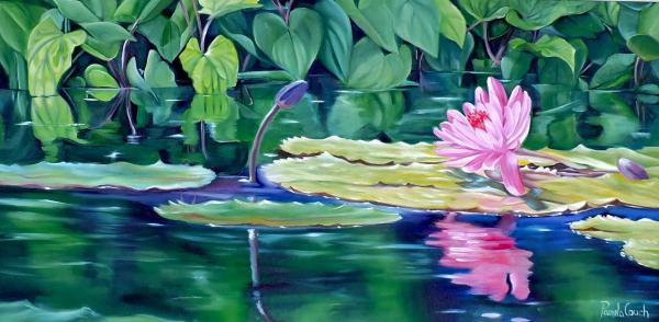 Water Lily Reflection picture