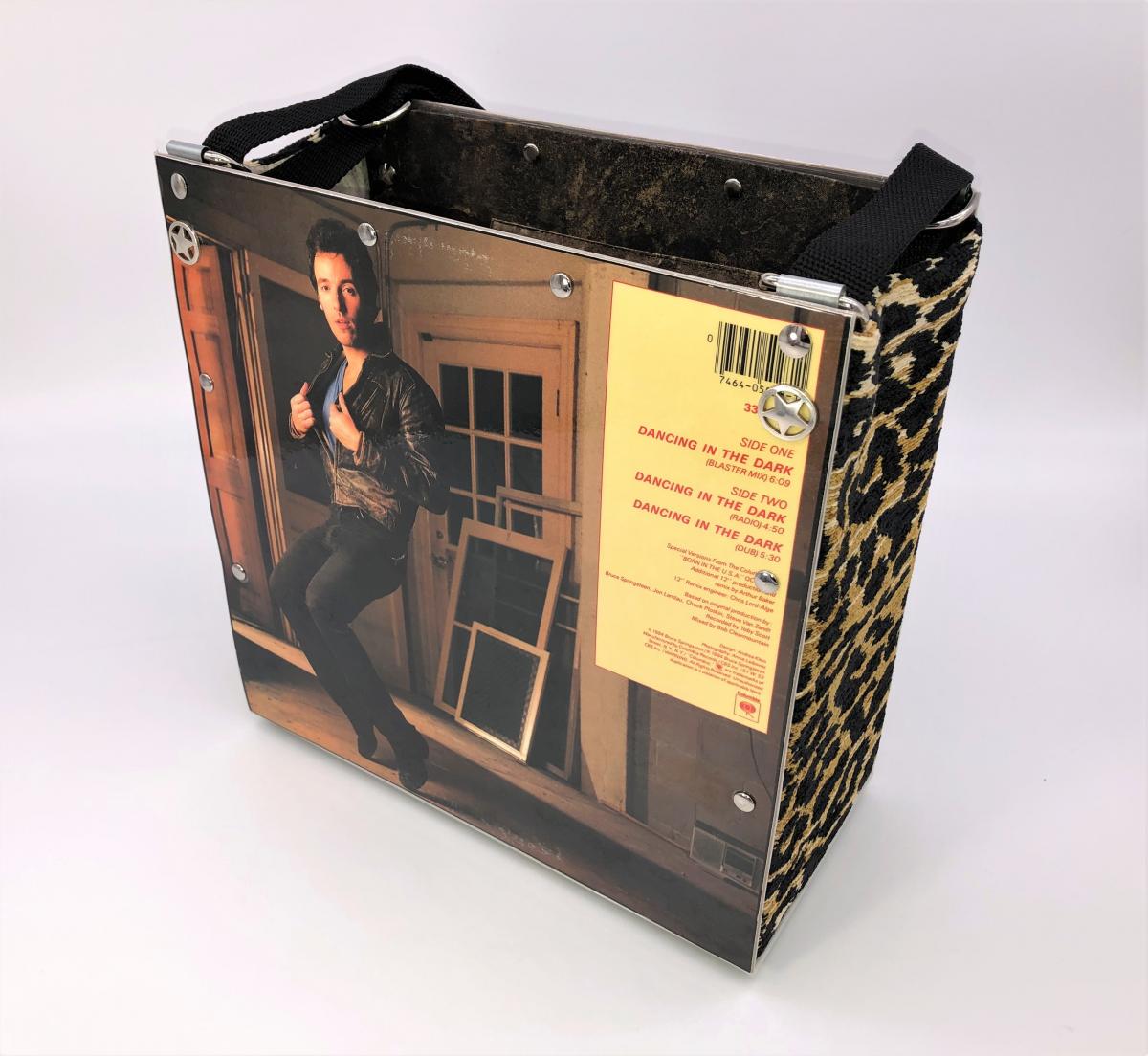 BRUCE SPRINGSTEEN DANCIN IN THE DARK ALBUM COVER TOTE picture