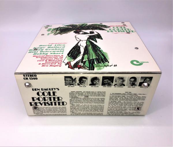 BEN BAGLEYS TRIBUTE TO ALAN JAY LERNER & COLE PORTER ALBUM COVER TOTE picture