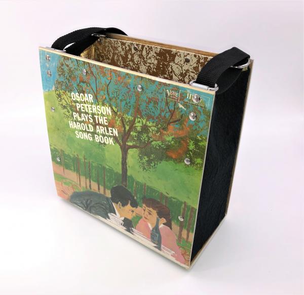 OSCAR PETERSON 2-LP ALBUM COVER TOTE picture