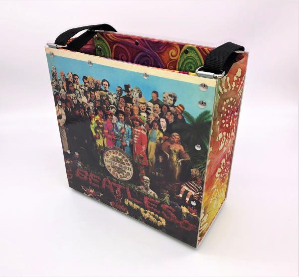 BEATLES SGT. PEPPERS LONELY HEARTS CLUB BAND ALBUM COVER TOTE picture