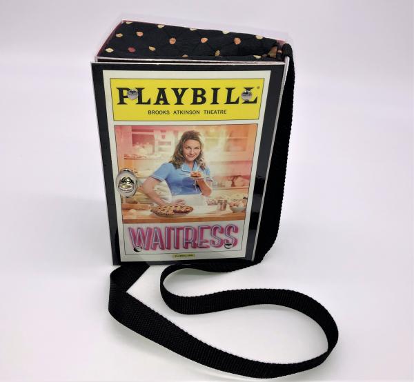 WAITRESS BROADWAY PLAYBILL PURSE