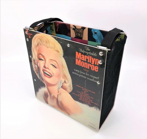 MARILYN MONROE 2-LP ALBUM COVER TOTE