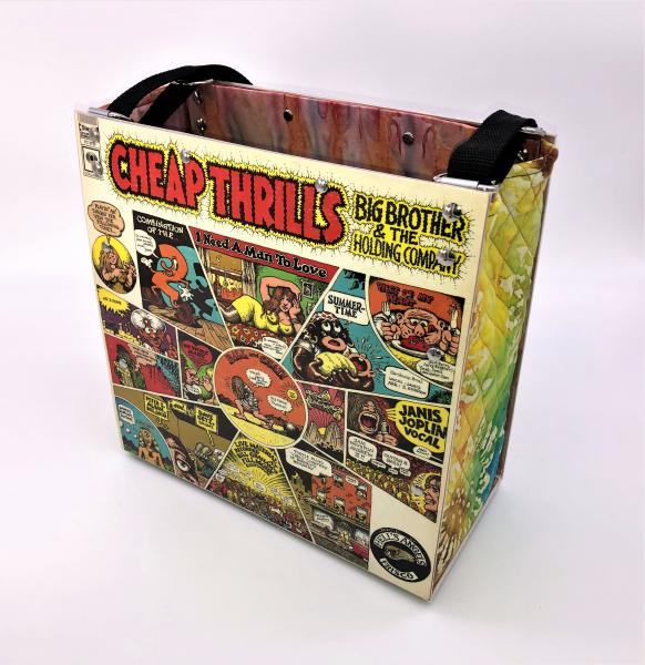 BIG BROTHER & THE HOLDING COMPLANY CHEAP THRILLS ALBUM COVER TOTE picture