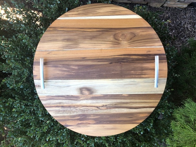 24" Teak Serving Tray picture