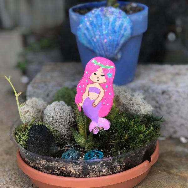 Mermaid Pin Pink