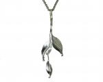 PD.05b Three Leaf Serenity Pendant