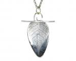 PD.20 Leaf Texture w/ Swirl on Top Pendant