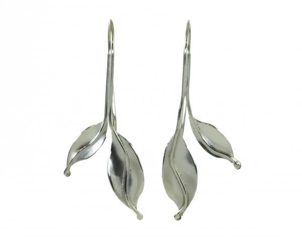 E.05 Zen of Leaves Double Leaf Earrings (Small) picture