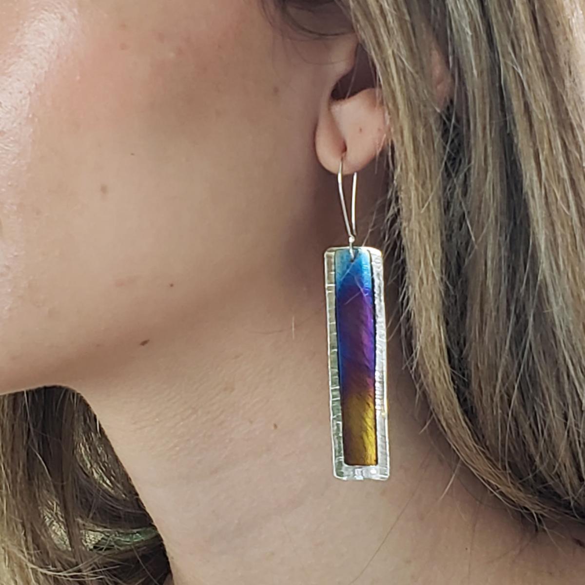 T.05 Long Rectangular Shape Earrings picture