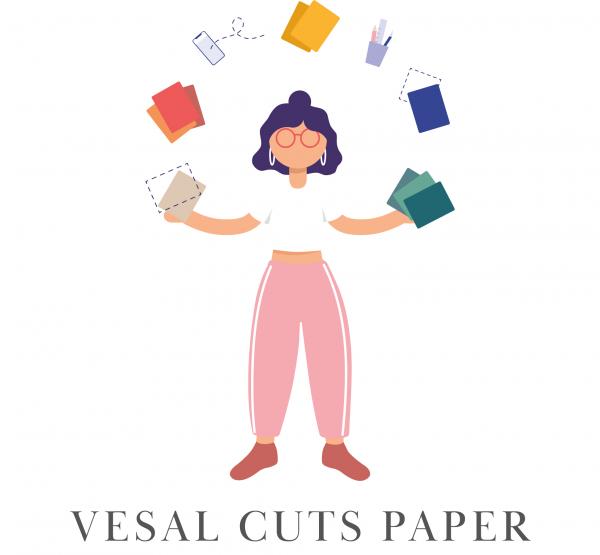 Vesal Cuts Paper