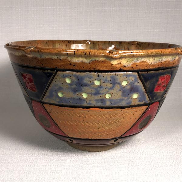 Quilted Bowl with Buttons picture