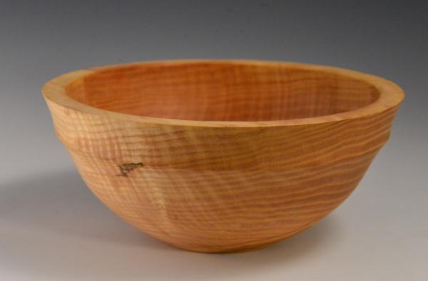 Classic hand turned table service bowl, medium.