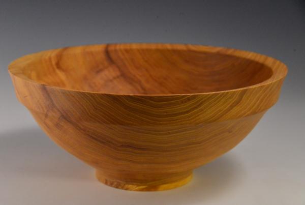 Classic hand turned table service bowl, medium. picture