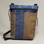 Small Zip Traveler/Blue Brown