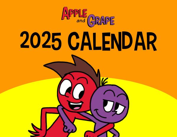 Apple and Grape 2025 Calendar picture