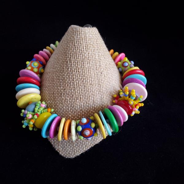 candy with porcupine bracelet