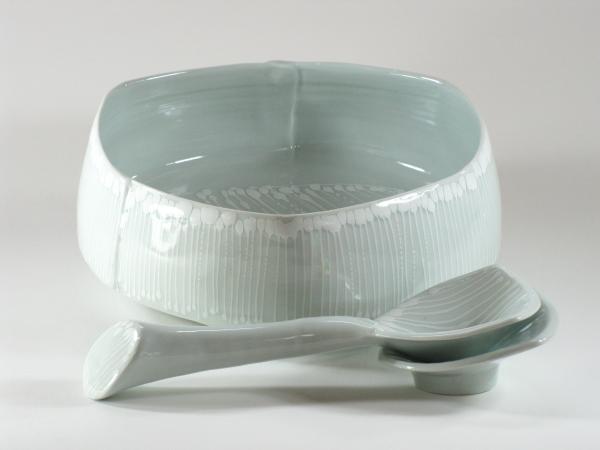 Bowl, Spoon, and Spoon Rest picture