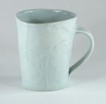 Triangular Water Etched Mug