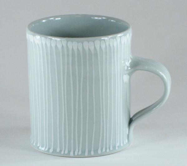 Jumbo Blue Striped Mug picture