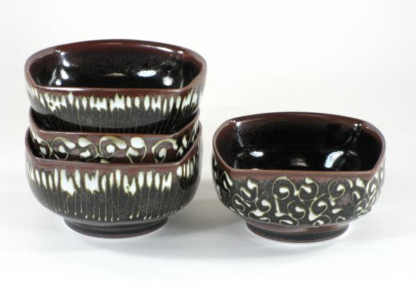 Temoku Condiment Bowls