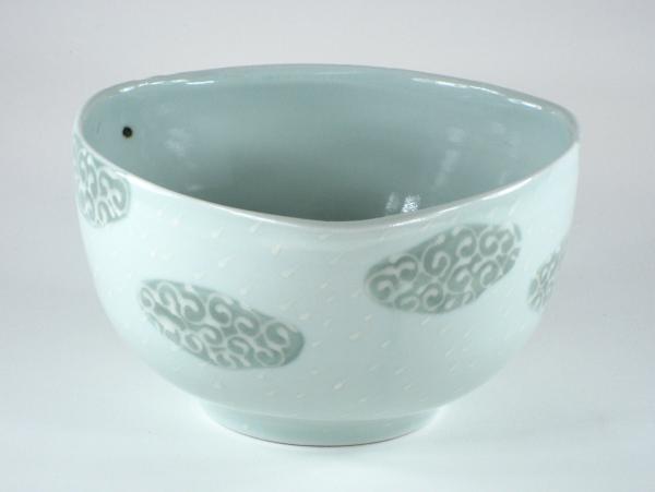 Large Individual Grey Cloud Bowl picture