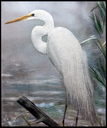 Snowy Heron