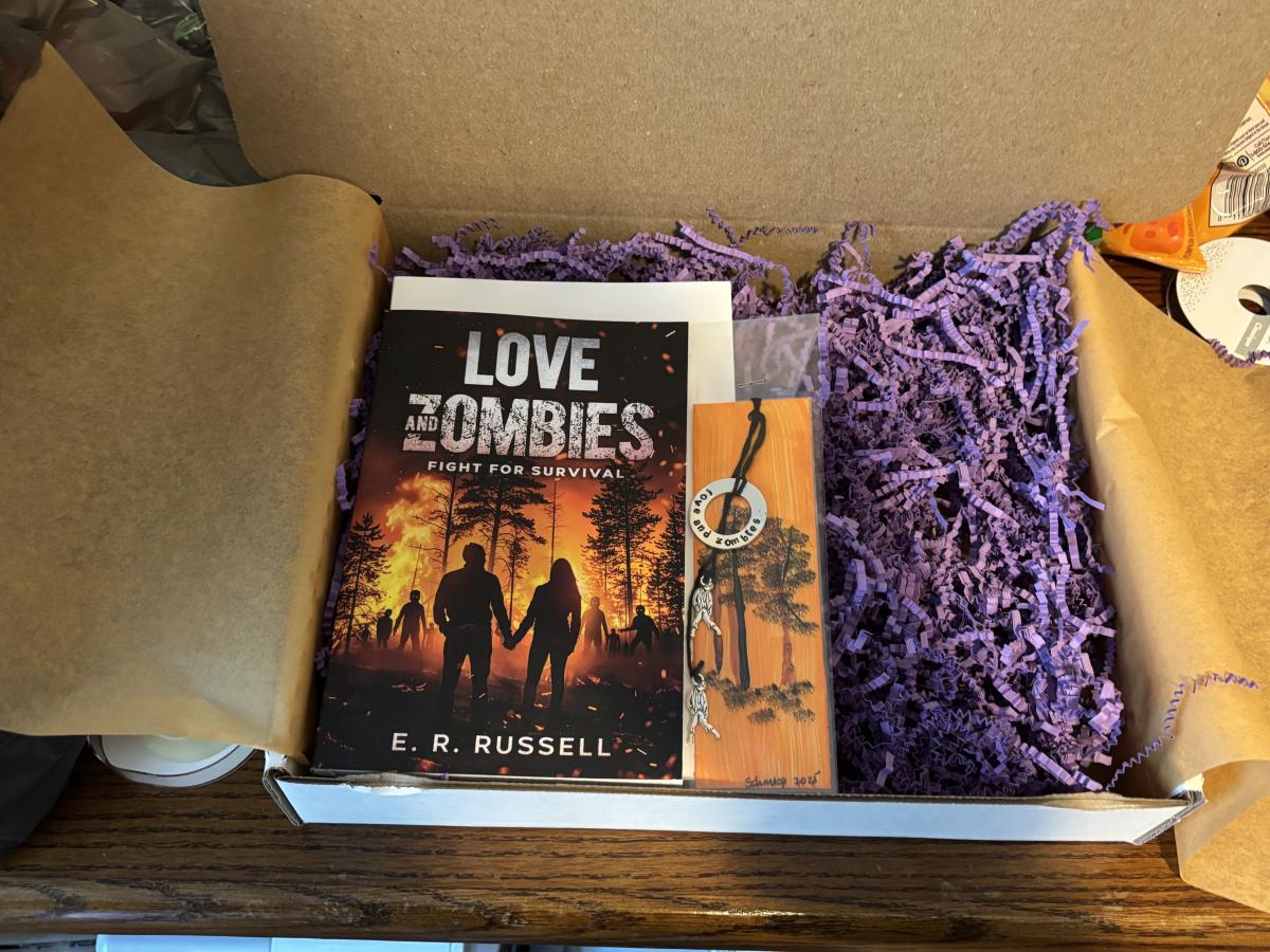 Love and Zombies Book Box picture